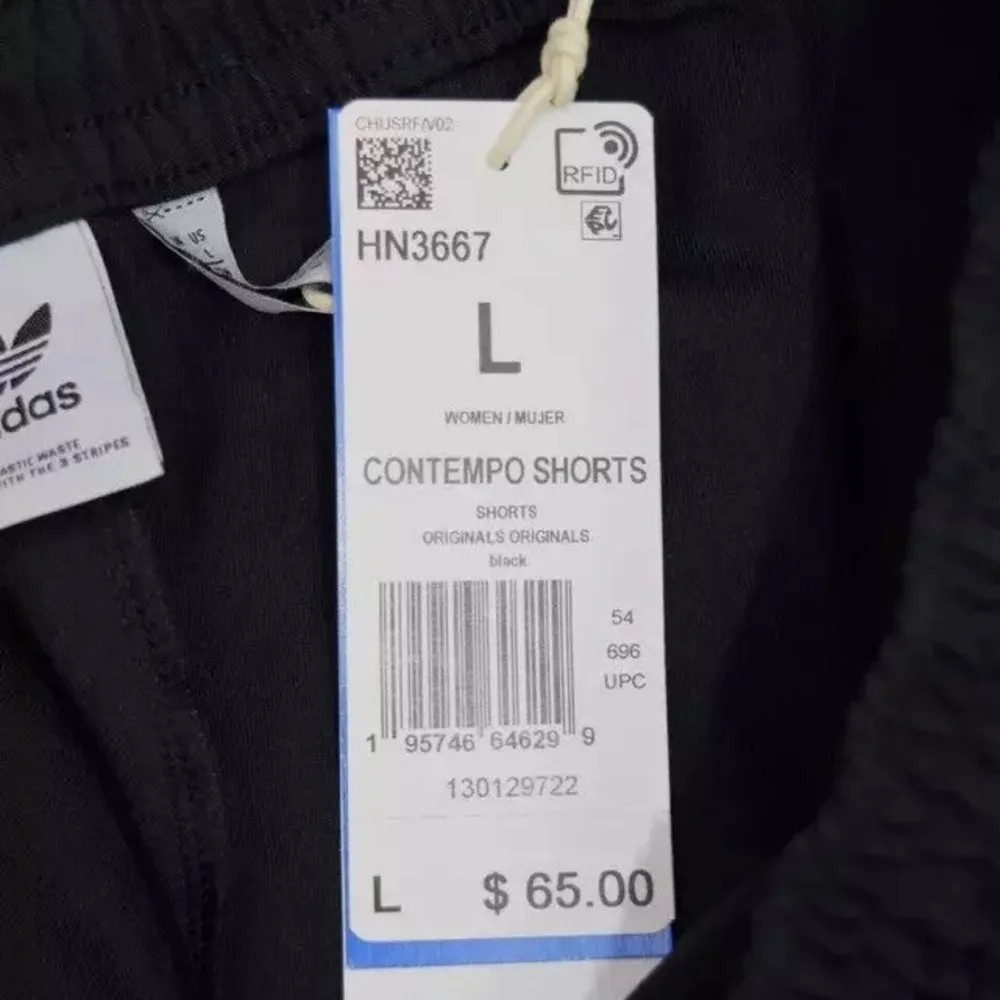 adidas Contempo Tailored Shorts GENDER NEUTRAL Pleated Tennis Adicolor New sz L - Image 7