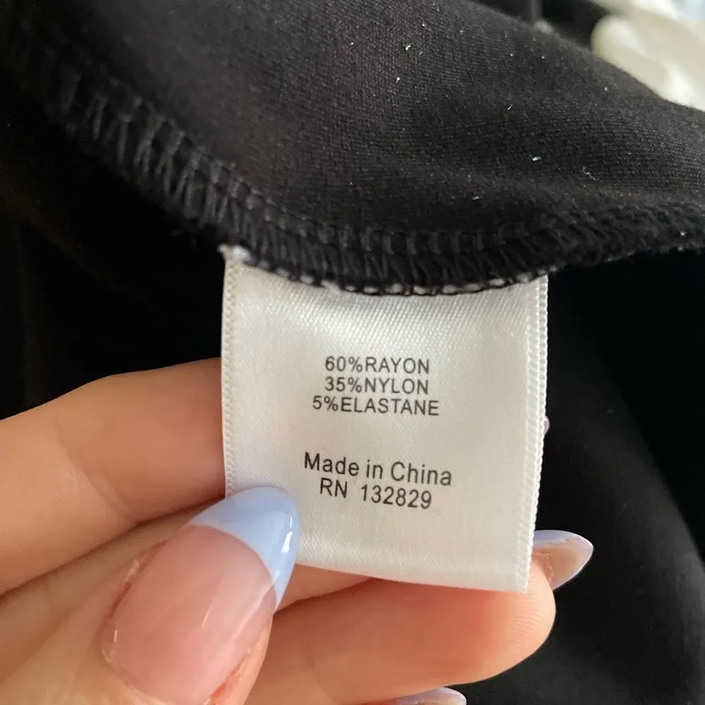 LOVERS + FRIENDS Shelly Mini Dress Size XS Black‎ - Image 4