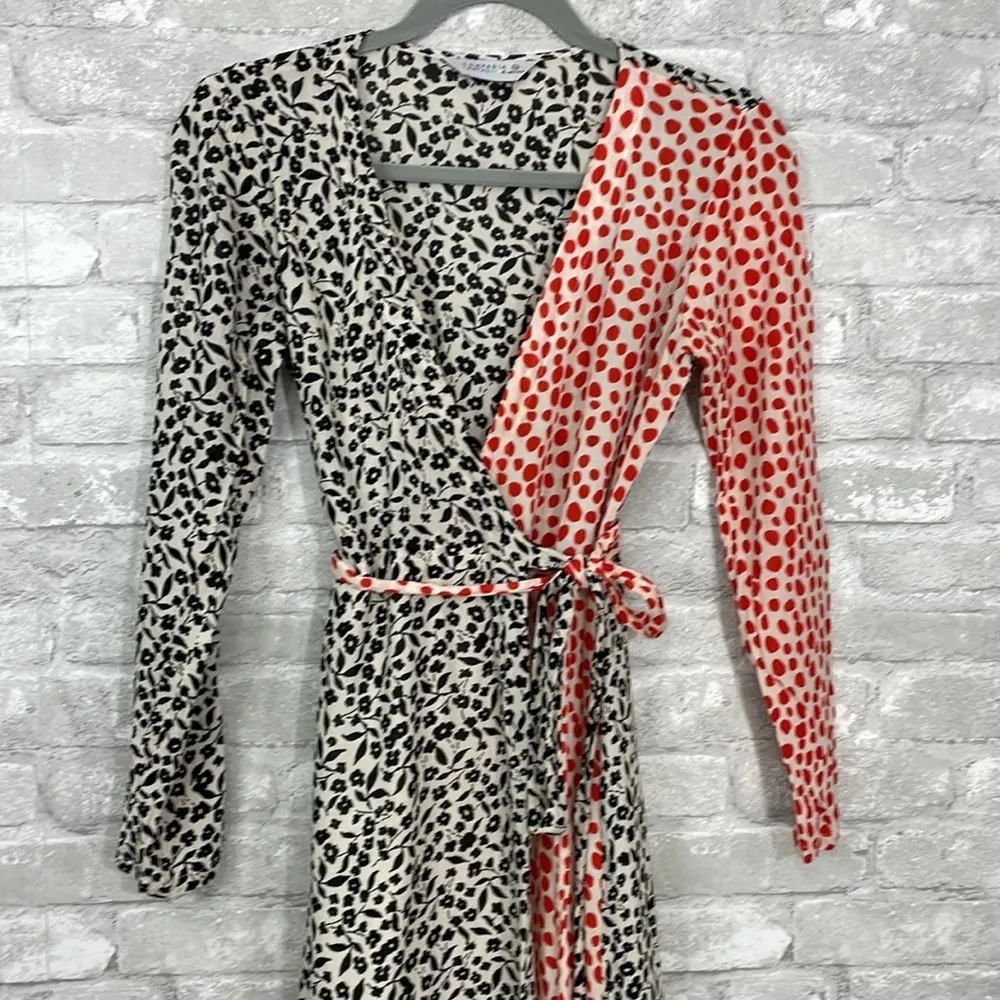 Compania Fantastica Patchwork Wrap Dress - Image 5