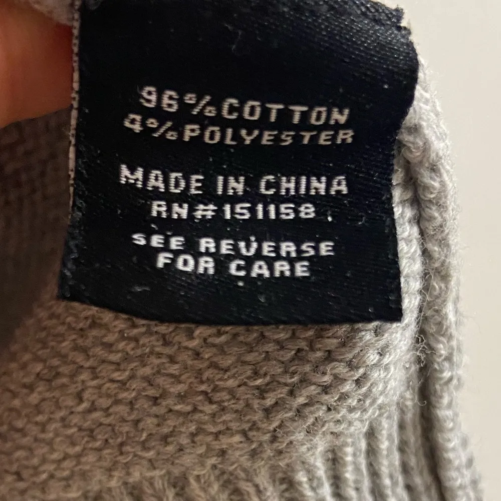 525 America  chenille‎ heart sweater grey pullover Medium - Image 6