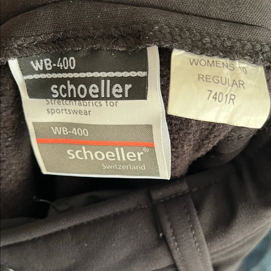 Schoeller Switzerland Women’s AFRC Lined Stirrup Black Ski Snow Pants 10 Regular - Image 3