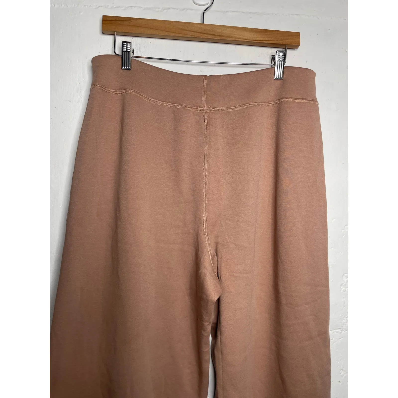 NEW Eberjey Reversible Plush High Waist Pant Mocha Size Large - Image 7