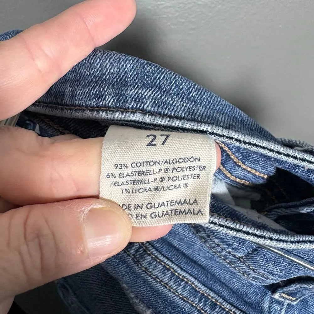 BKE Women's Audrey Slim Fit Mid Rise Ankle Skinny Jeans - Size 27 - Medium Wash - Image 5