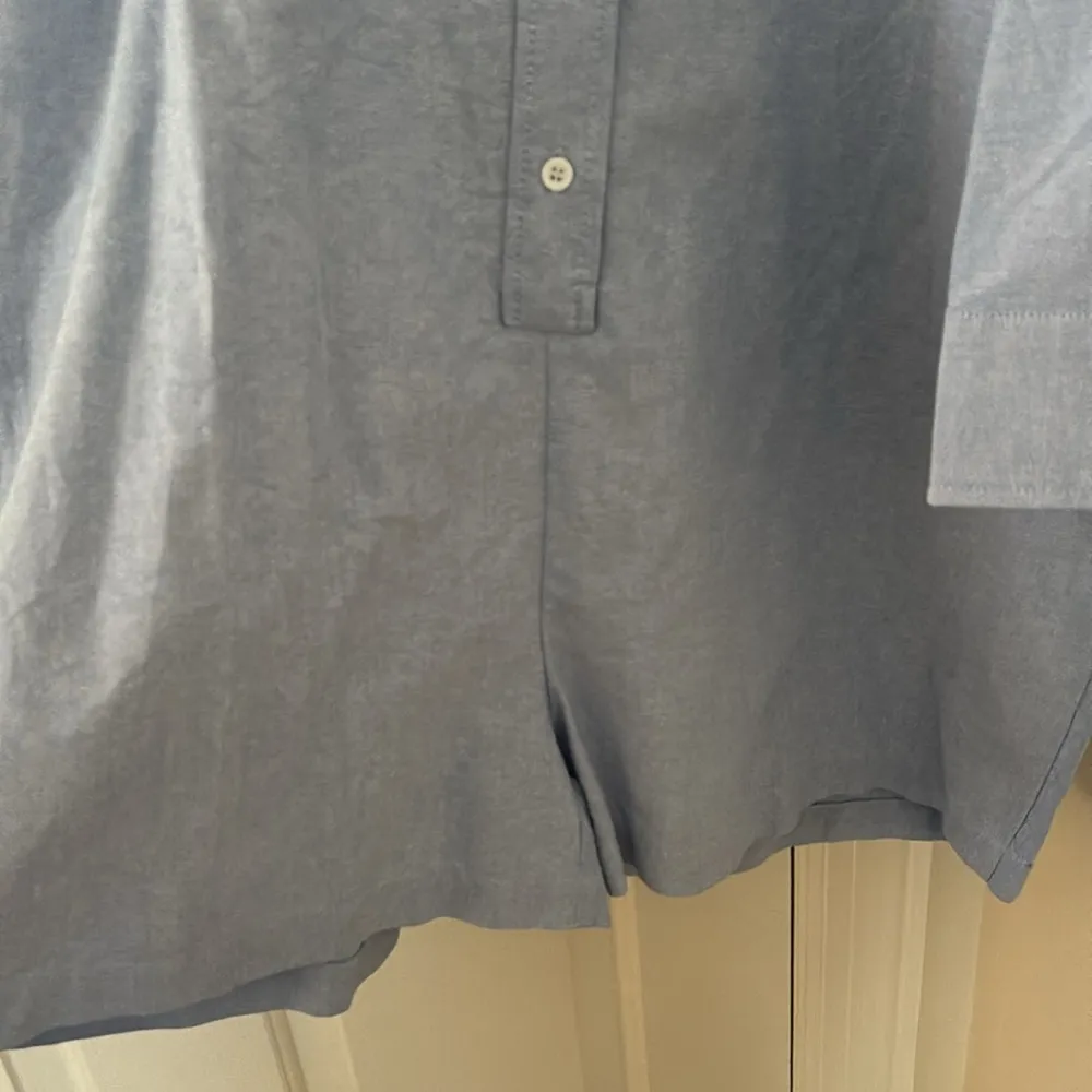 VICI blue, button up romper - Image 2