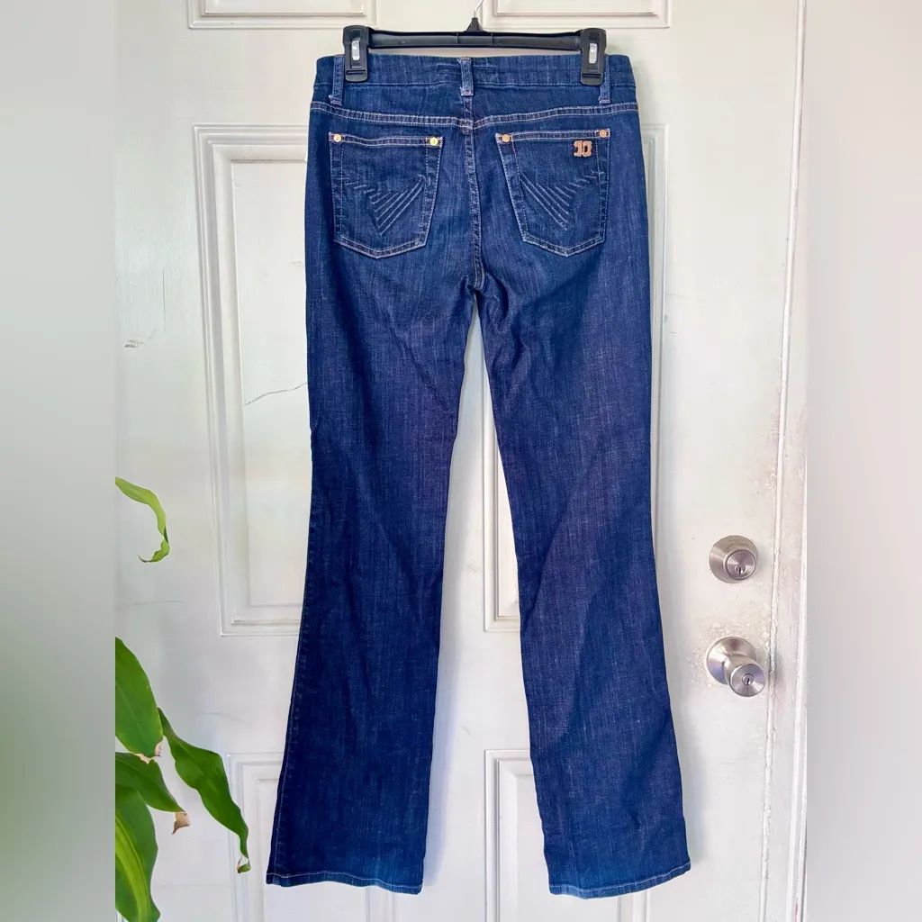 Joe's Jeans Muse Ryder Bootcut Dark Wash Denim Women's Size 28 Y2K Mid Rise Vtg - Image 2