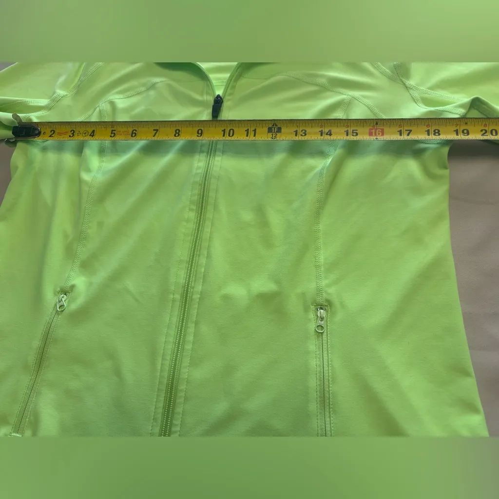 Xersion  Performance Full Zip Lightweight Jacket Women Sz L Thumbholes Activewear - Image 8