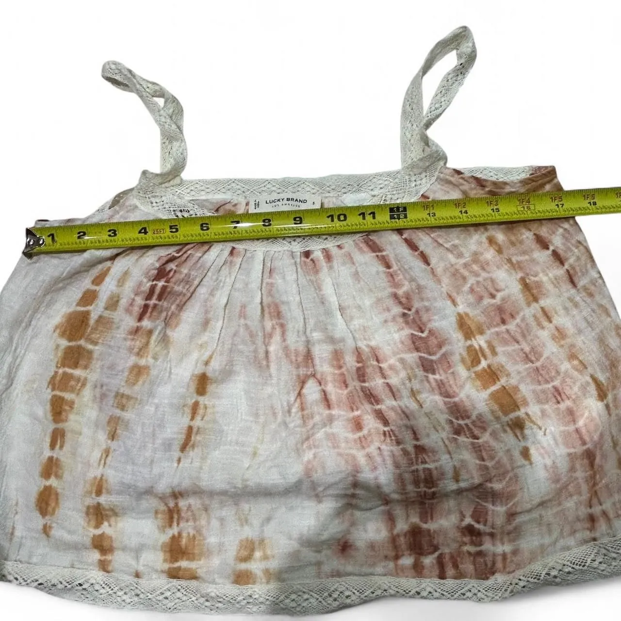 Lucky Brand Cami Top with Lace Trims - Image 6