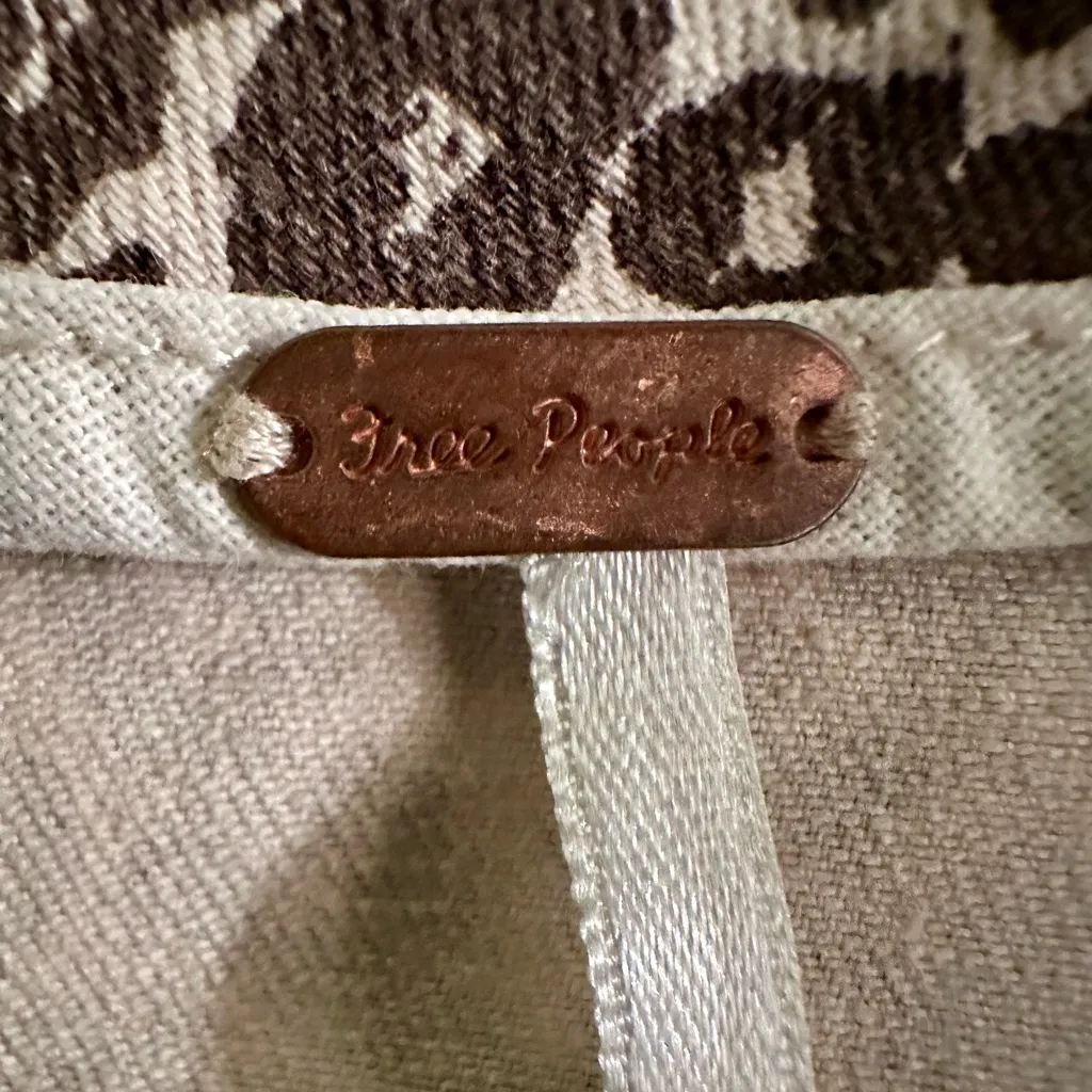 Free People - Modern Femme Novelty Mini Denim Skirt in Leopard Print! - Image 7