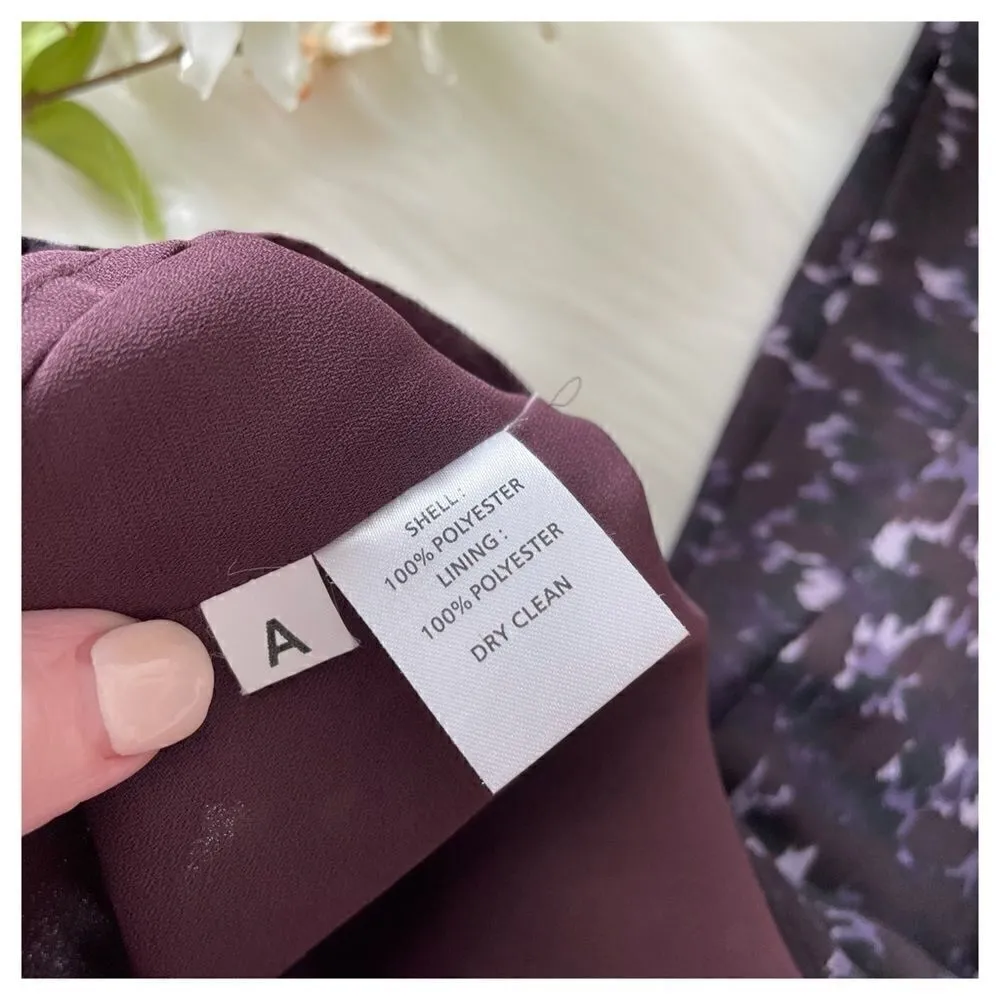 Loft Ann Taylor  Abstract Print Cap Sleeve Dress 4 - Image 7