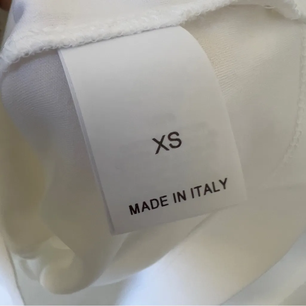 NWT Brunello Cucinelli Tennis Piped Embroidered Cotton-Jersey T-shirt in White - Image 9