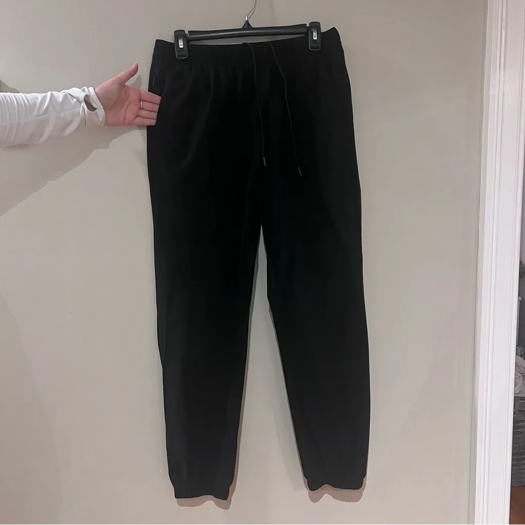 Banana Republic Performance Stretch Black Joggers - Image 3