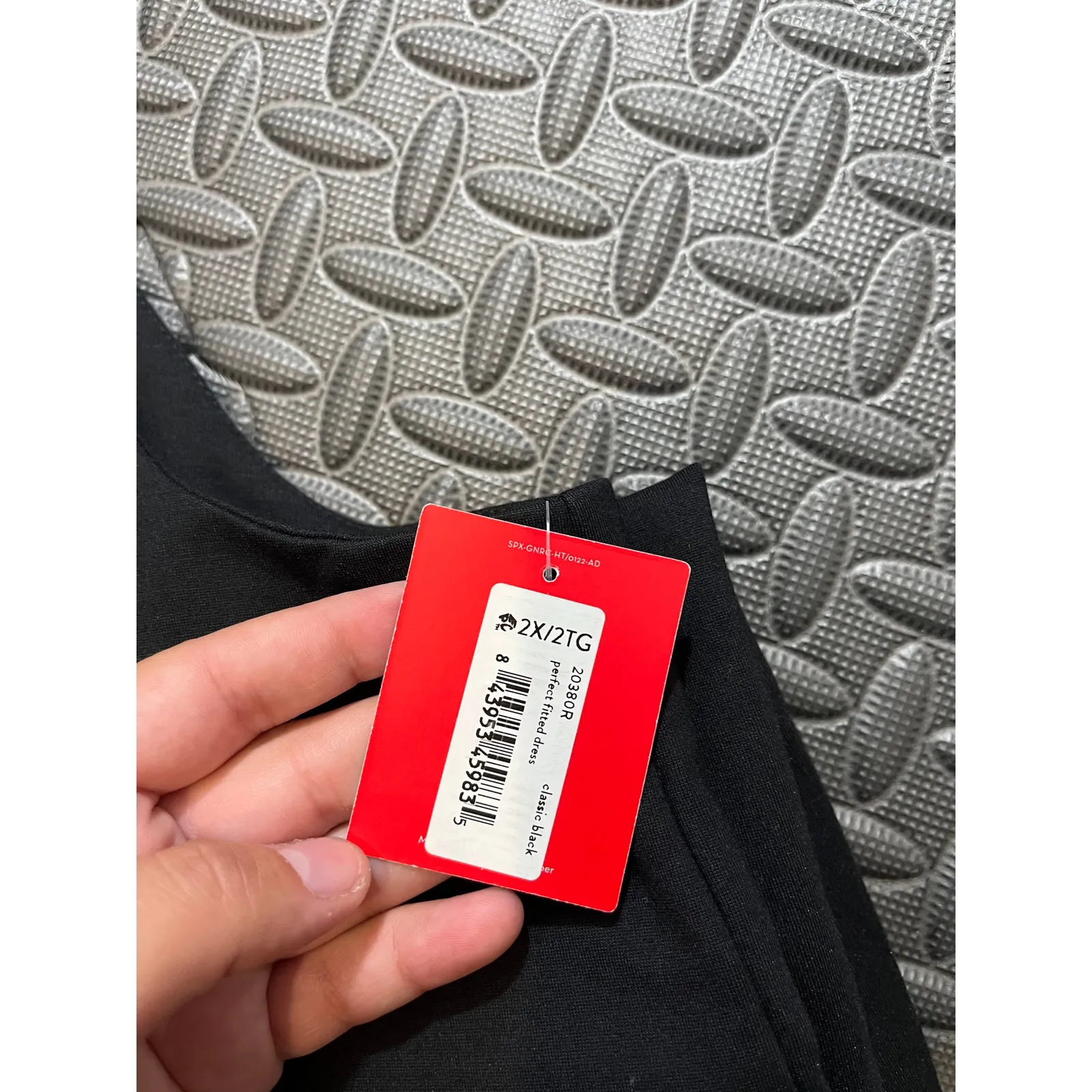 NWT Spanx 20380R The Perfect Sheath in Classic Black‎ Ponte Sleeveless Dress 2X - Image 3