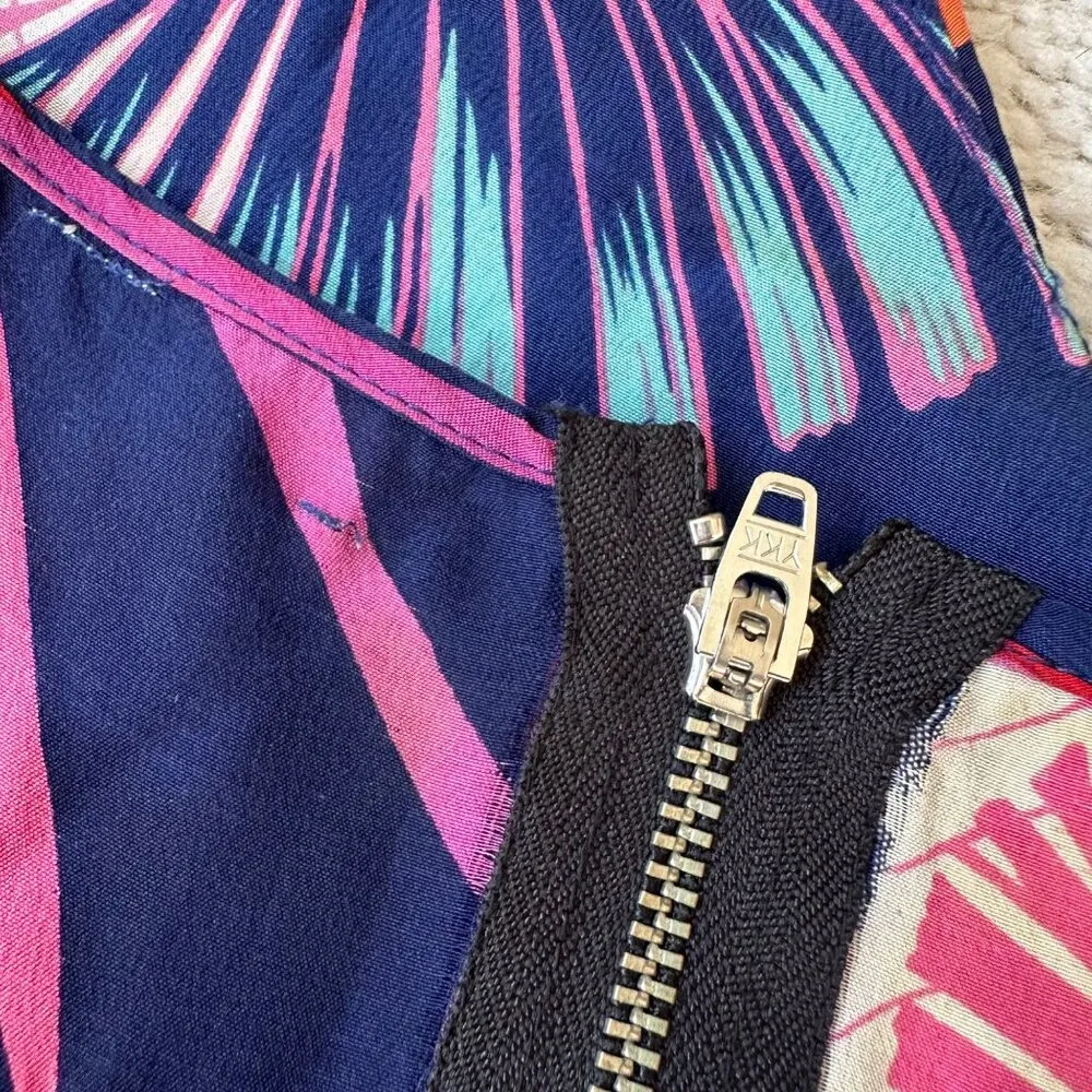 Yumi Kim Silk Tropical Floral Rio Mini Dress Sz Small/XS - Image 7