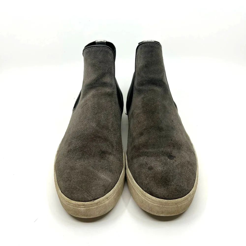 Sam Edelman Suede Grey Chelsea Boots Women's 9 US - Image 4