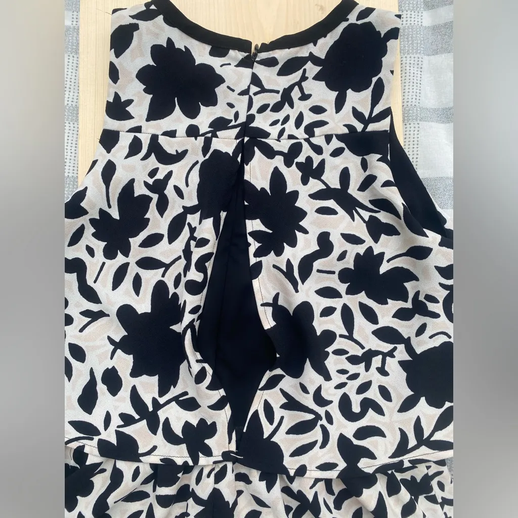 LOFT Floral Swing Dress Cocktail Wedding Guest, church, office  Size 2P - Image 6