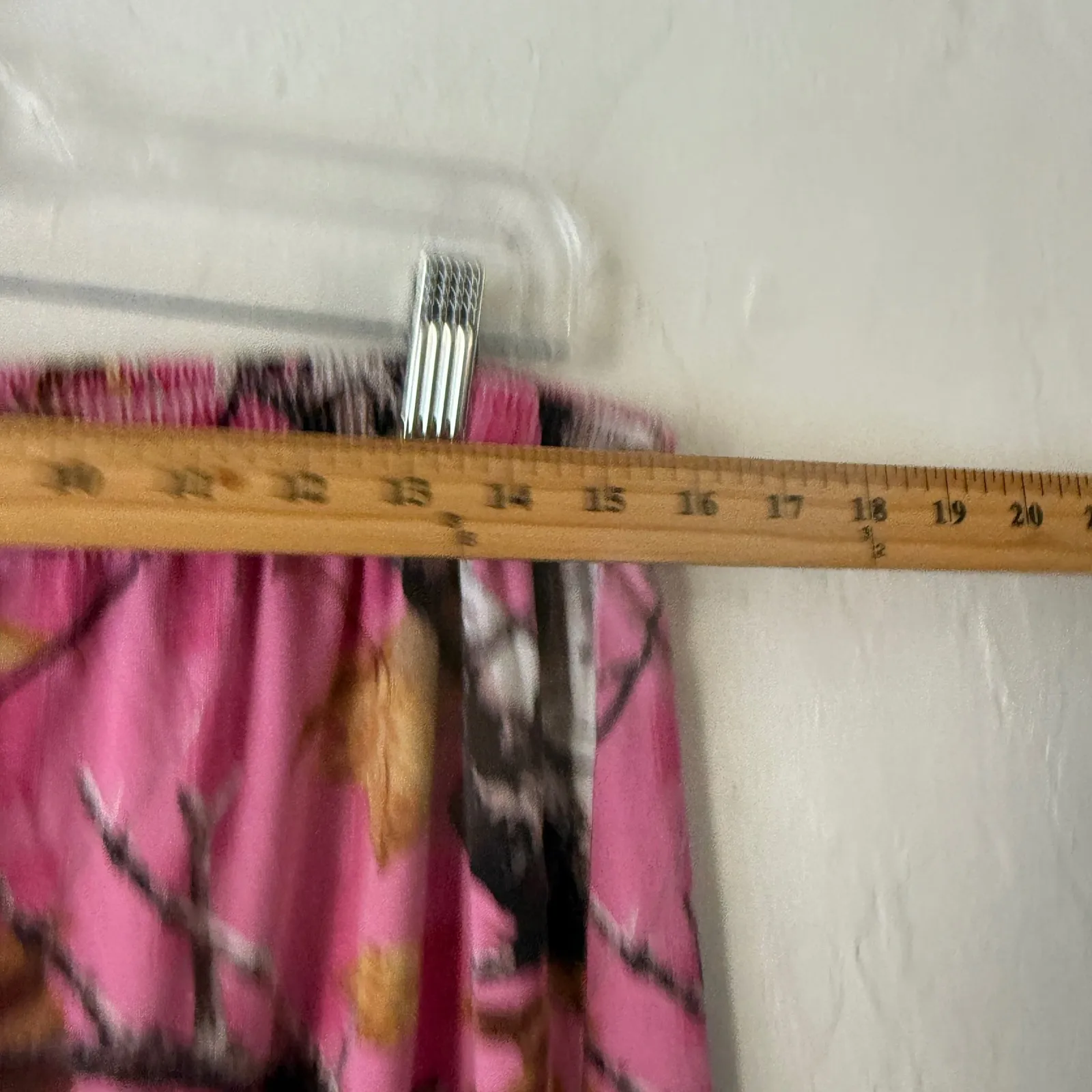 Legendary Y2k Deer Gear Pink Camo Pajama Pants Lounge Sleepwear Women's XL - Image 5