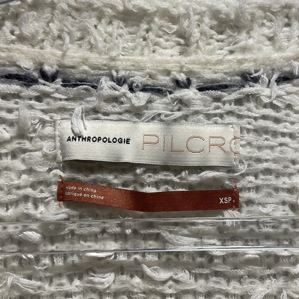 Anthro Pilcro Feathered Knit Sweater - Image 4