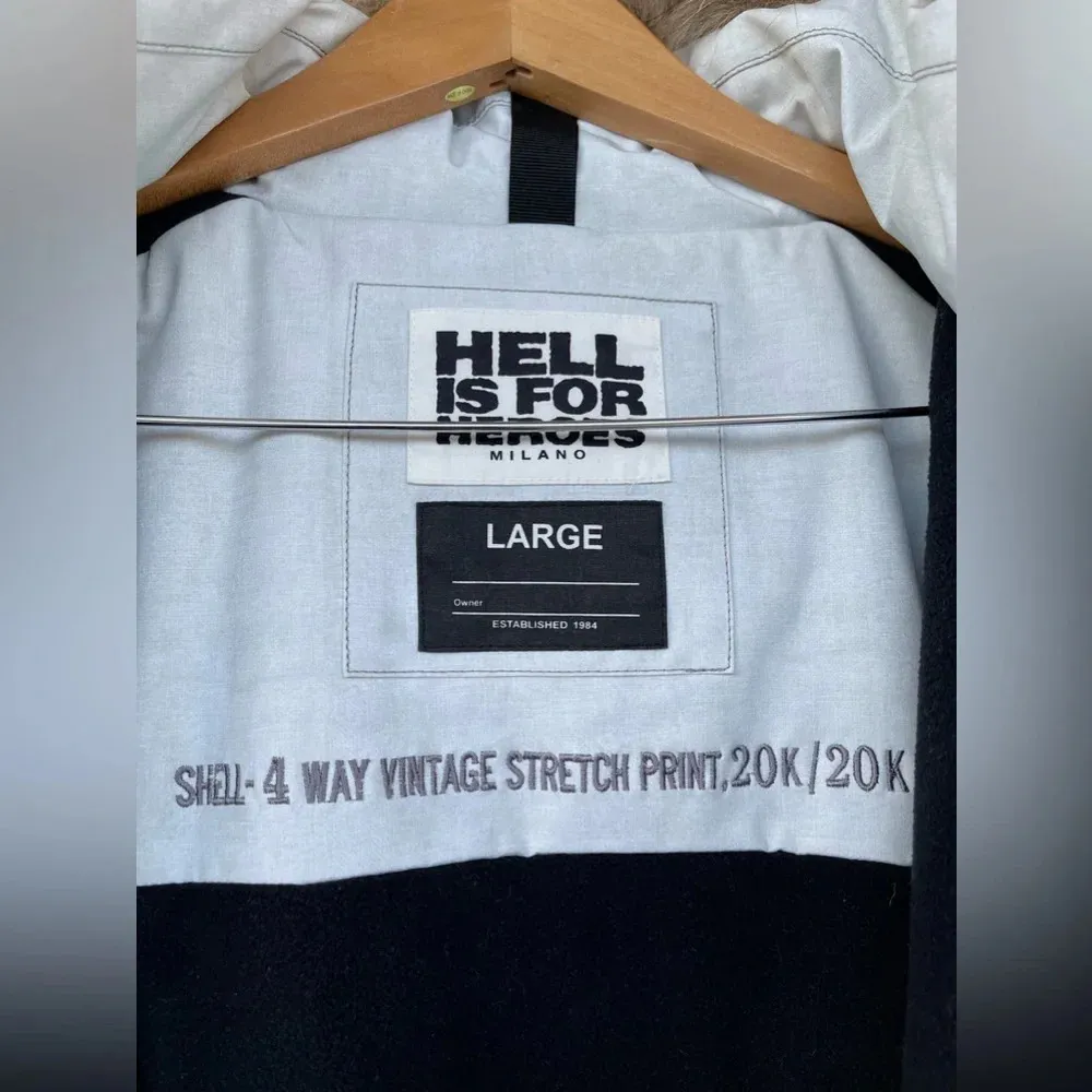 HELL IS FOR HEROES SONNTAG WOMENS SKI JACKET LARGE Green - Image 11