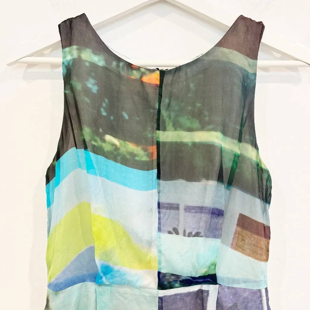 Rag & Bone Silk Tribeca Mini Party‎ Vacation Dress Size 2 - Image 2