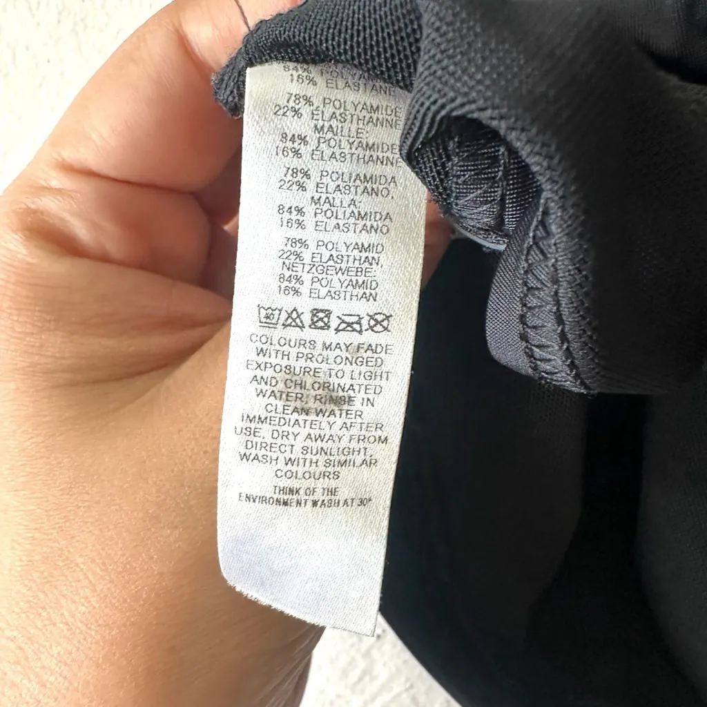 ASOS Black Bikini Top Women's Size US 16 - Image 5