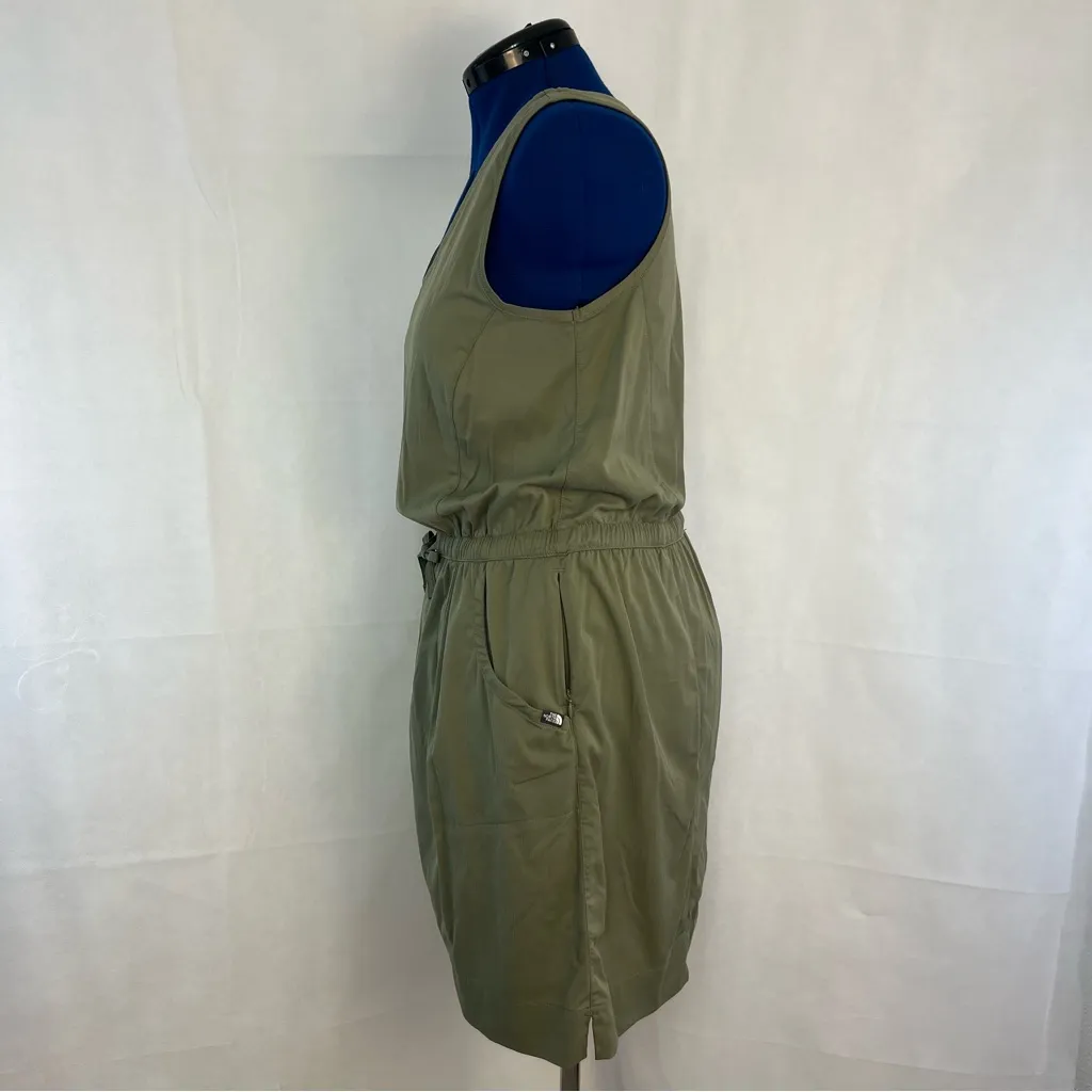 The North Face Olive Green Dress, Size: Large - Image 4