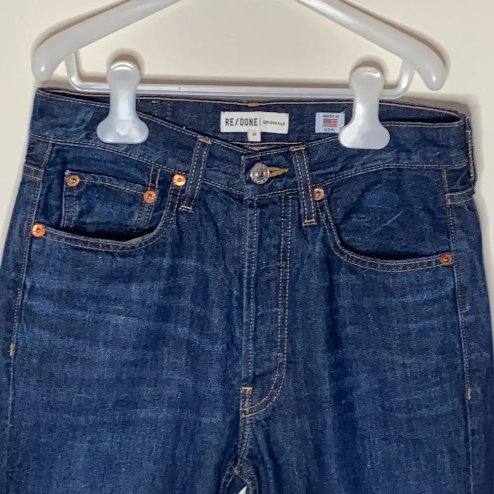Re/DONE Originals High Rise Rigid Crop Jeans sz 27 - Image 94