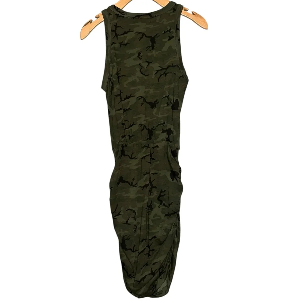 N:PHILANTHROPY NWT Women’s Size XS Green Camo Print Majorica Sleeveless Dress - Image 6