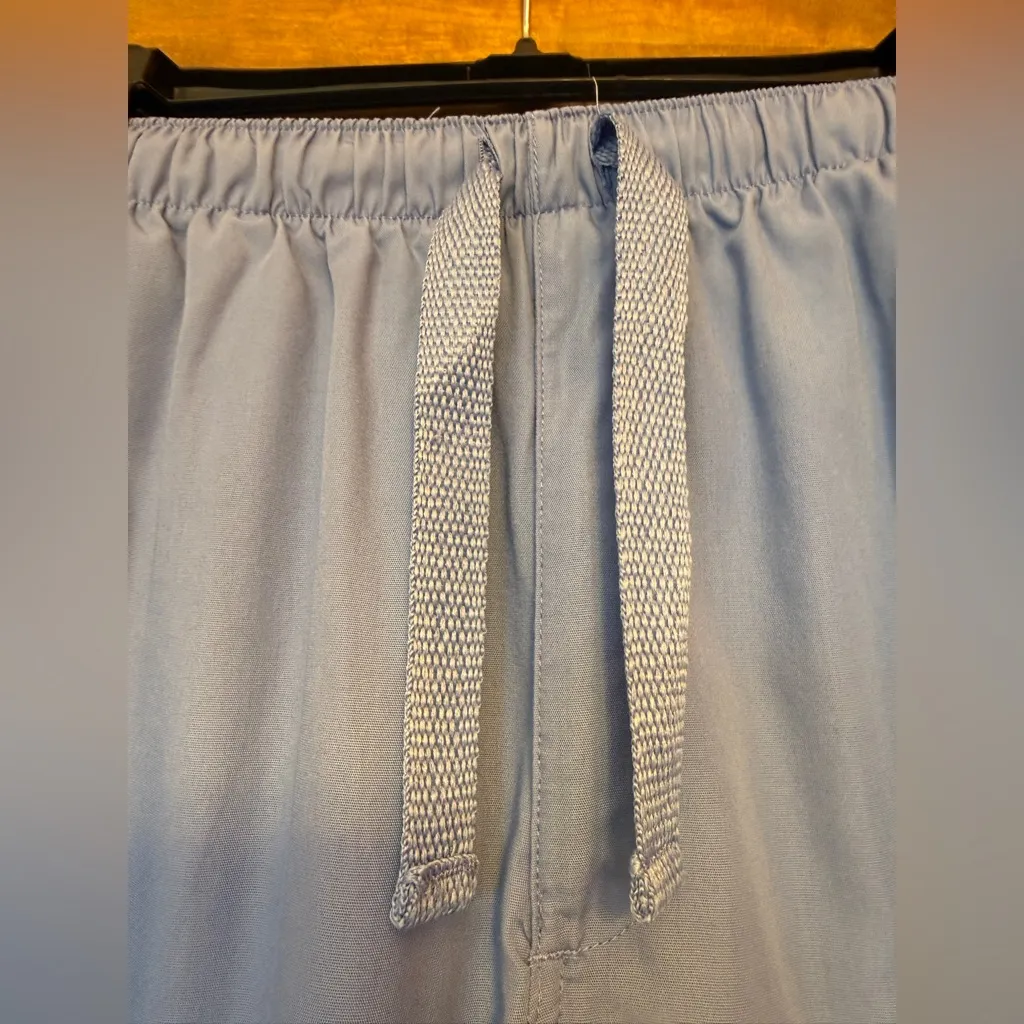 Cherokee Ceil Blue Drawstring Elastic Waist Scrub Pants-Medium LOT - Image 6
