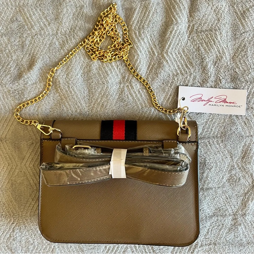 NWT Marilyn Monroe Crossbody Shoulder Handbag Purse 2 Straps - Image 3