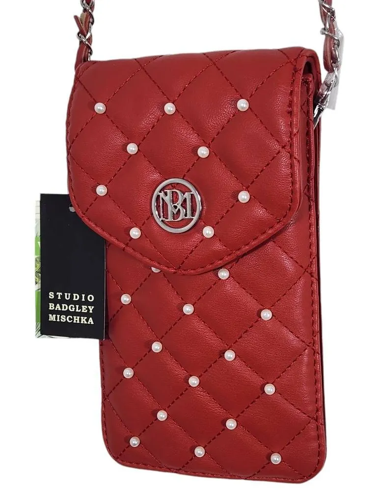 Badgley Mischka Red Crossbody Bag NWT Phone Case Bag Christmas Gift - Image 1