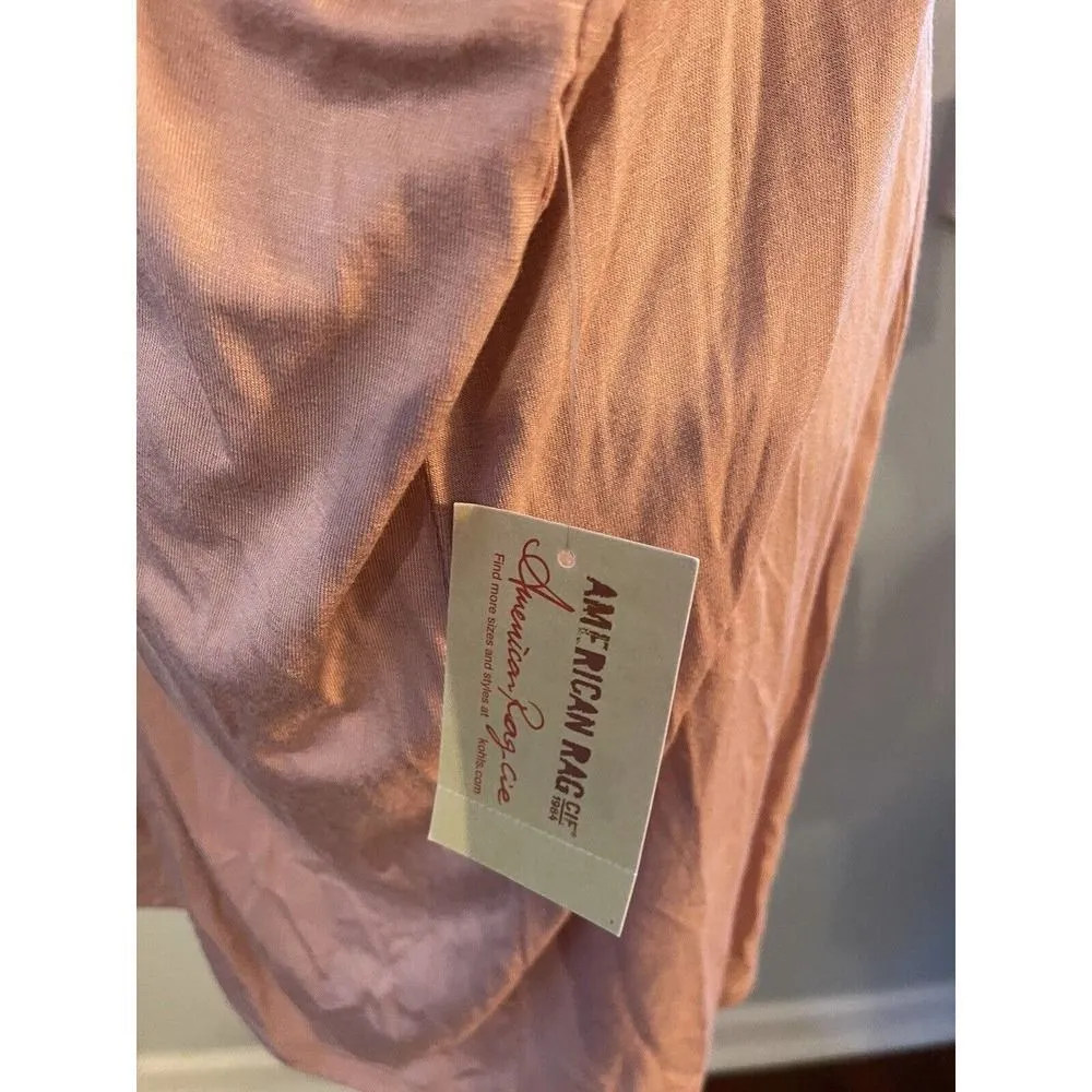 American Rag Cie Women’s Plus Size Top 2X Shirt Tunic Short Sleeve NEW - Image 5