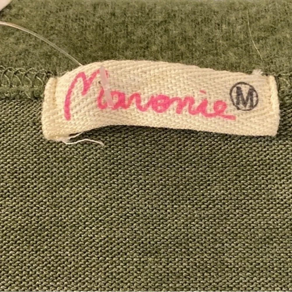 Anthropologie Maronie olive green printed long sleeve sweater. Size Medium. NWT. - Image 3