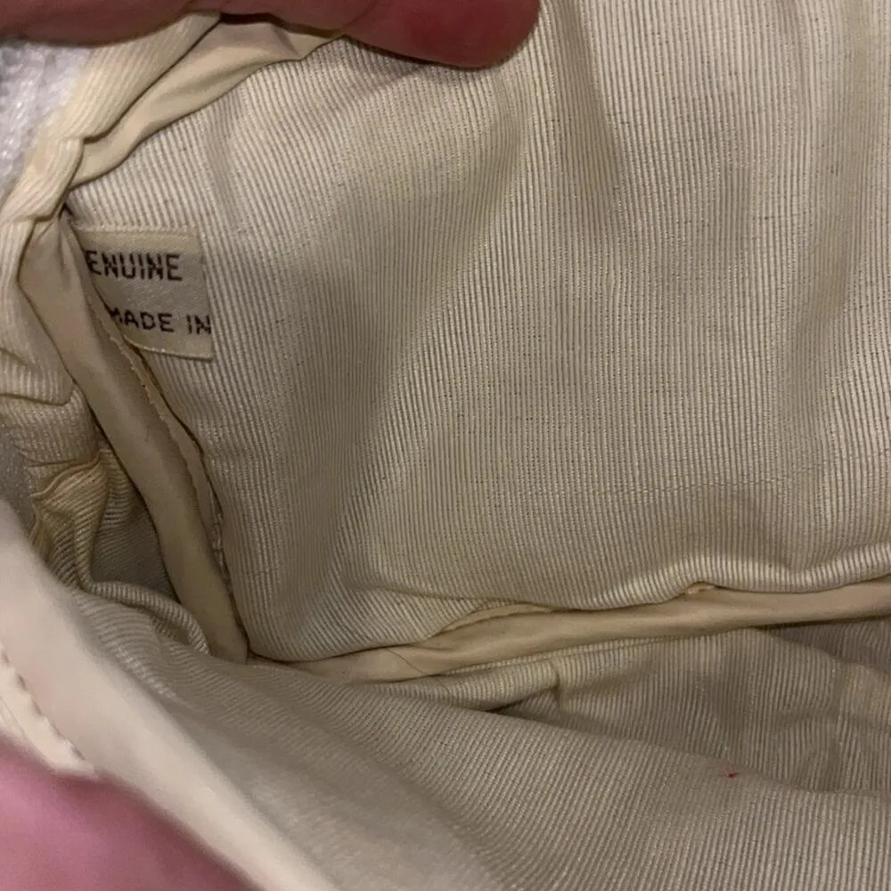 Vintage hip bag unisex leather Fanny pack • waist bag • adjustable strap • vacay - Image 5