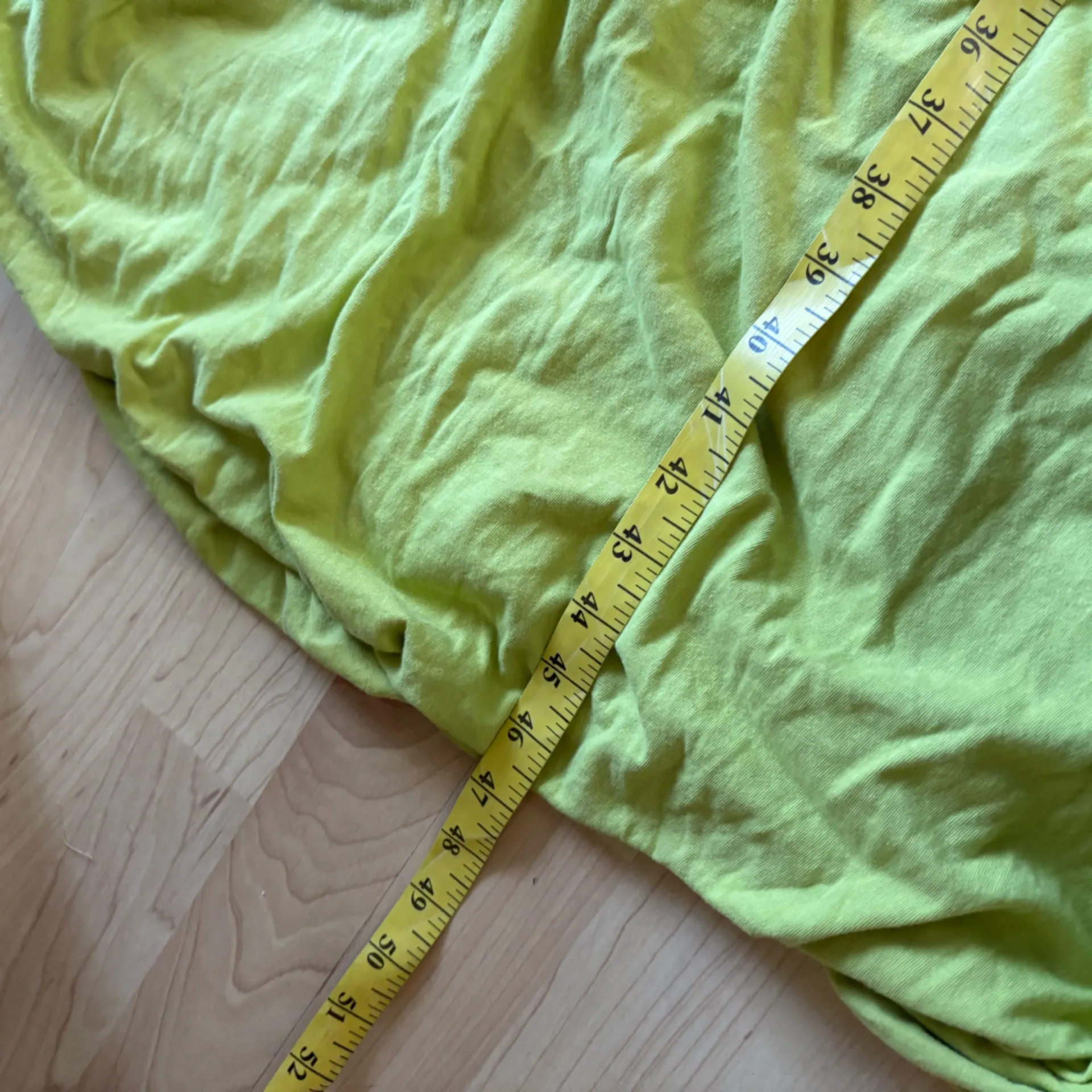 FREE PEOPLE BEACH Green‎ Liza Drop Waist Midi Dress Size Large - Image 9