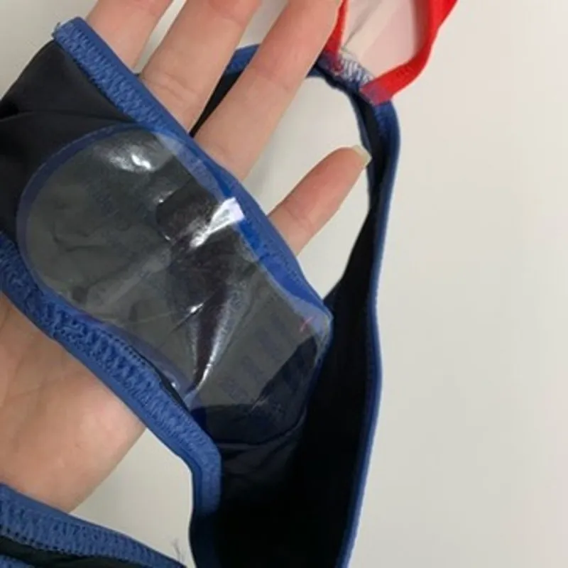 SOLID + STRIPED Jourdan Two Tone Swimsuit Womens New XS - Image 7