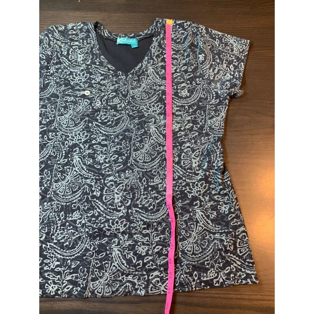 Fresh‎ Produce Top Women's Medium Boho Beachy Coastal Lagenlook USA - Image 11