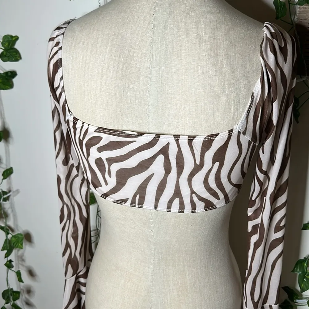Princess Polly Soul Sister Zebra TOP ONLY - Image 9