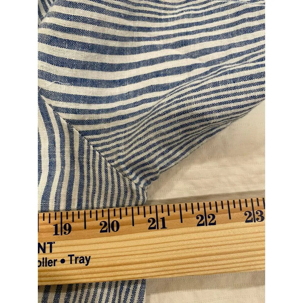 4OUR Dreamers Hi Low Hem Striped Tie - Image 9