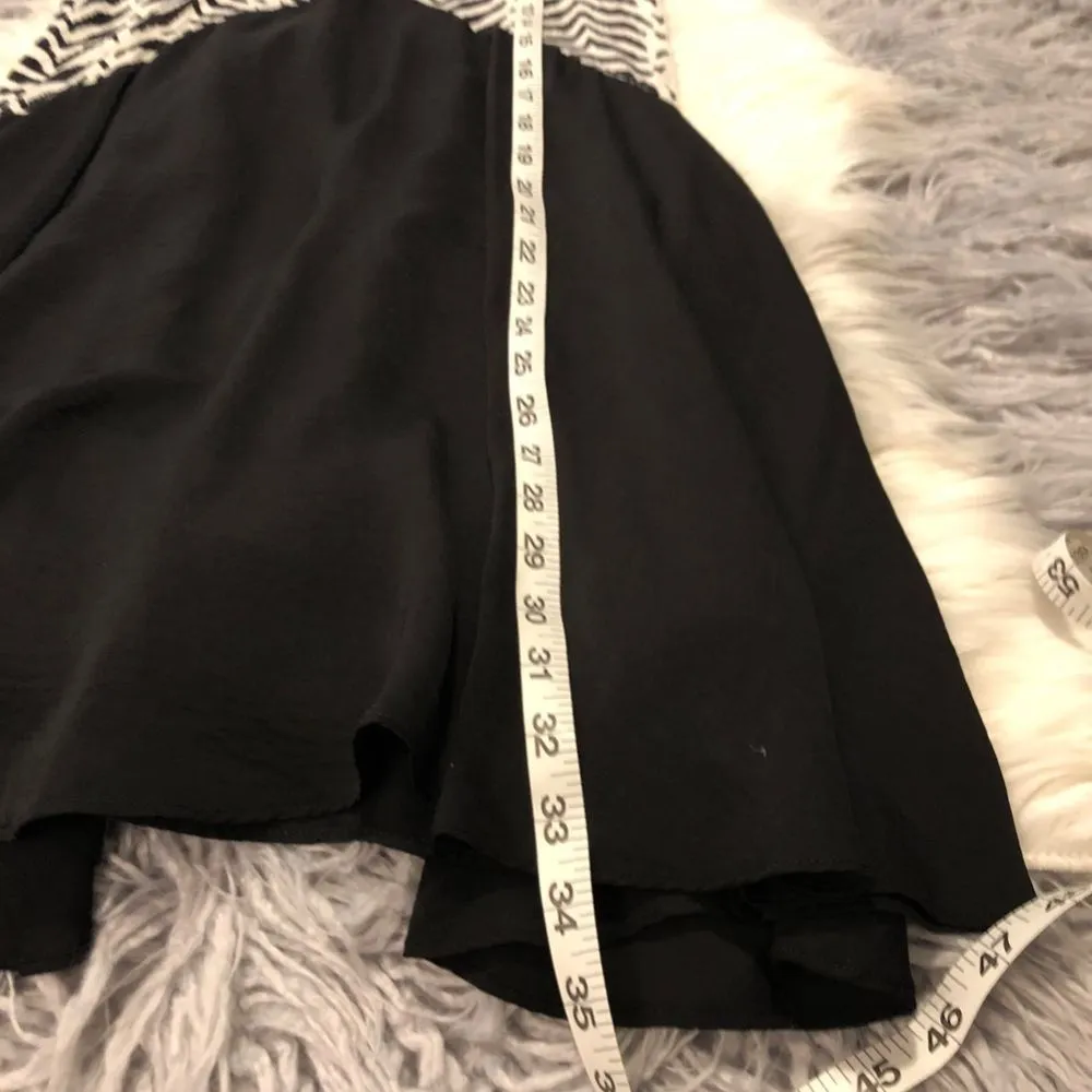 Free People Zebra Print Black Dress Keyhole Back - Image 5