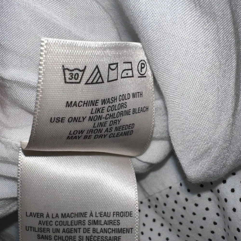 Anthropologie 43 of 52 Conversations Linen Blend Umbrella Buttoned Skirt Women 4 - Image 6