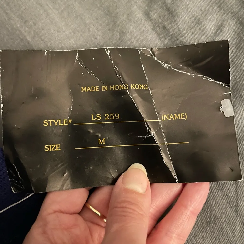 NWT vintage Ossi Skiwear wool purple embroidered turtleneck sweater, size M Size M - Image 10