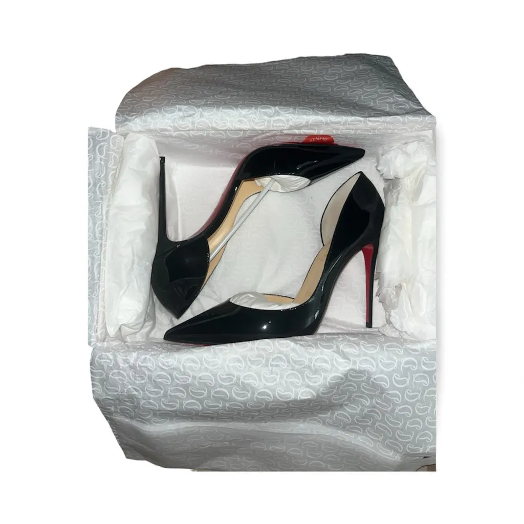 Christian Louboutin Red Bottom Stiletto Heels - Image 2