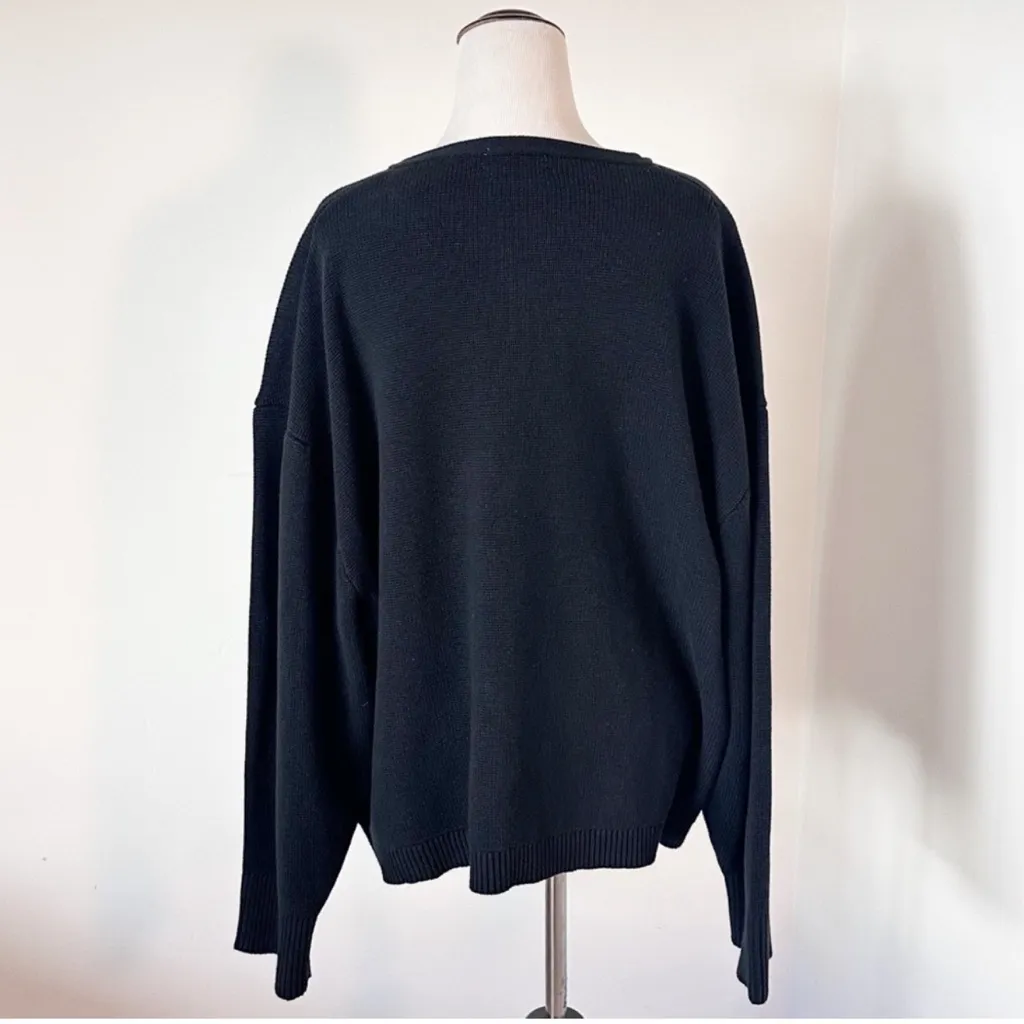 NWT J. Crew Emilie Women's 3X Black Sweater Lady Jacket Relaxed Old Money Preppy - Image 5