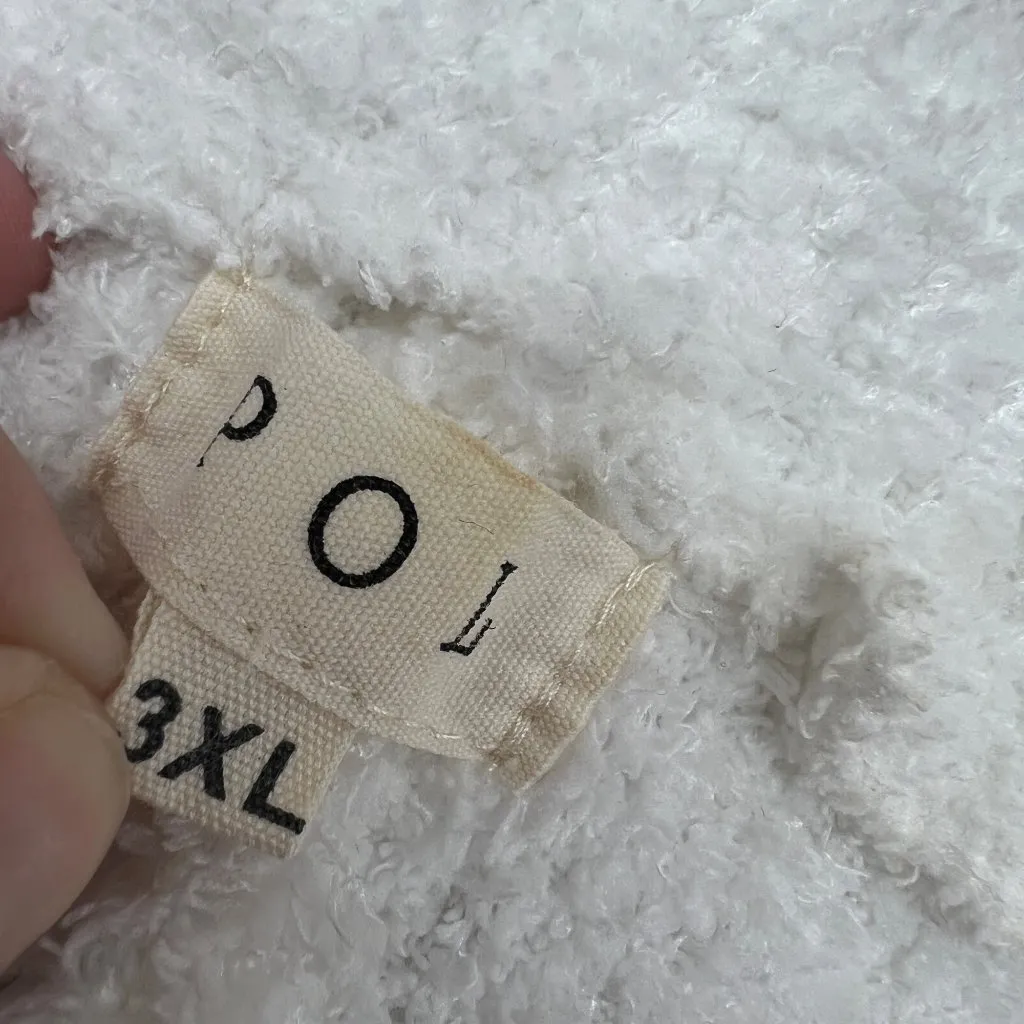 POL Knit Lounge Pants White Western Pattern Size XL NWOT - Image 7