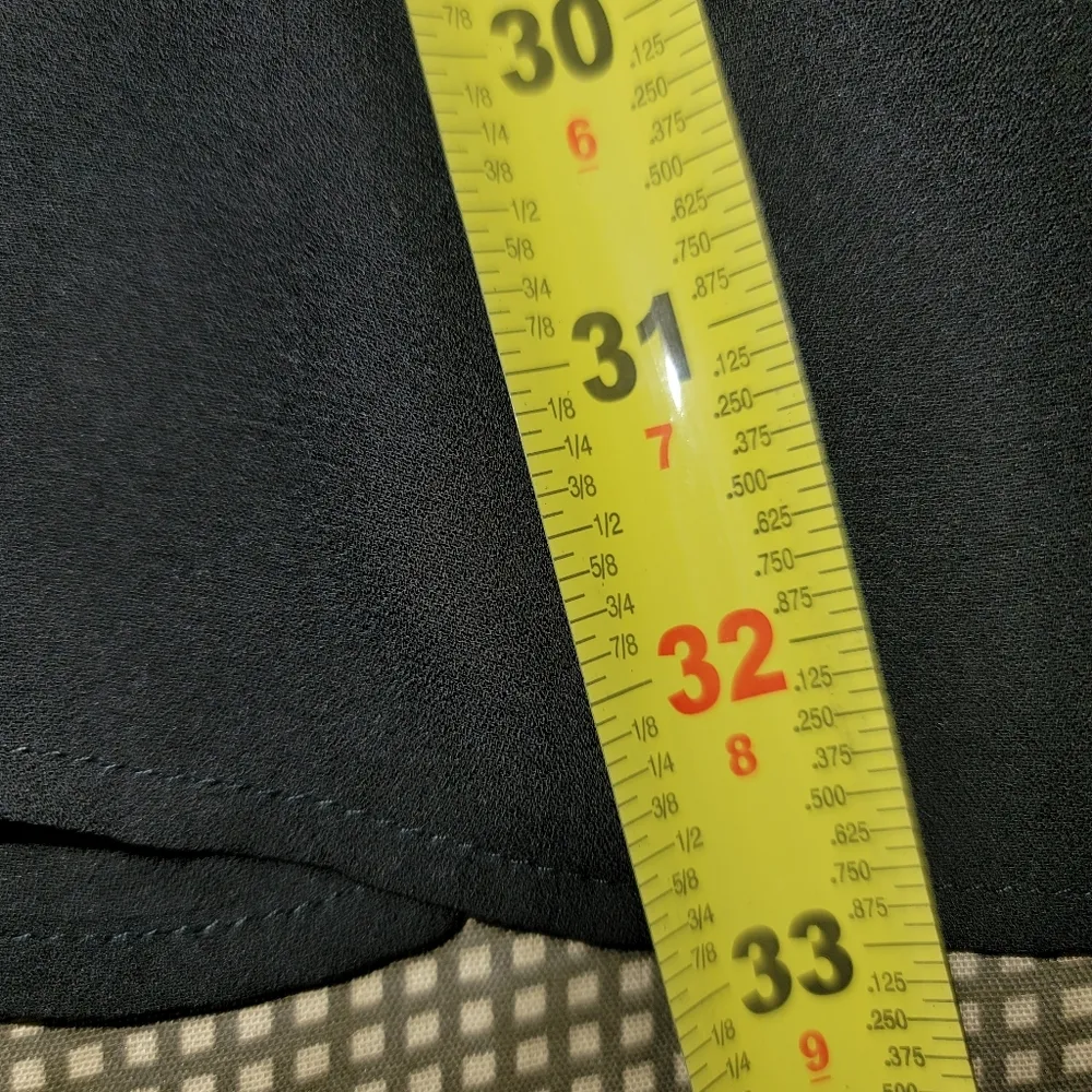 Collective Concepts Black Polyester V-Neck Long Sleeve Knee Length Romper L - Image 12