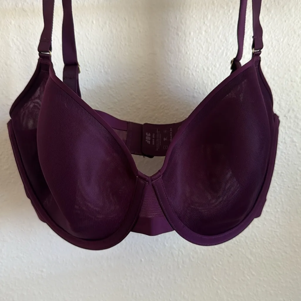CUUP THE DEMI DARK PLUM PURPLE BRA. Size undefined - Image 5