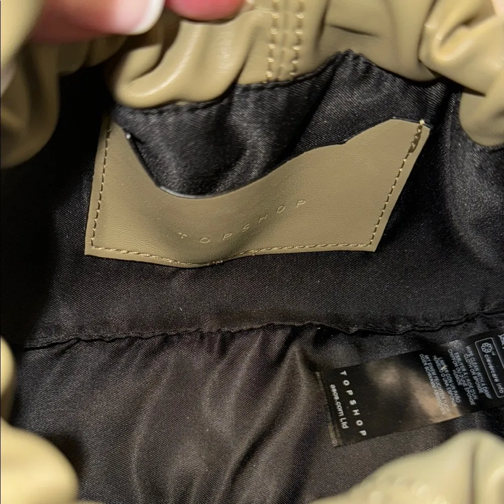 Topshop Olive Green Women's Bag - Image 4