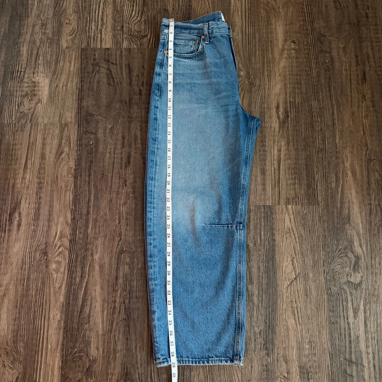 Citizens of Humanity Miro Relaxed Jeans in Pacifica Blue Size 30 Style 2149-3011 - Image 12