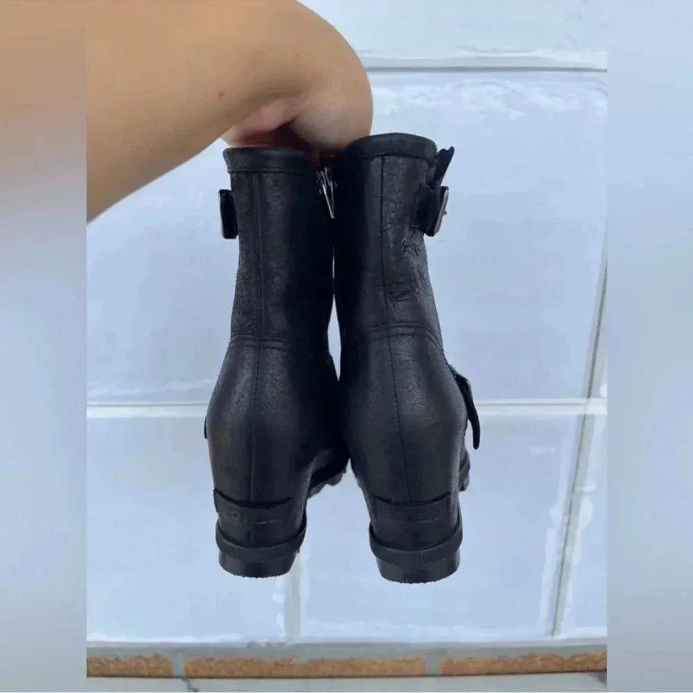 Sorel Joan Of Arctic Wedge I Leather
Booties 6.5 - Image 7