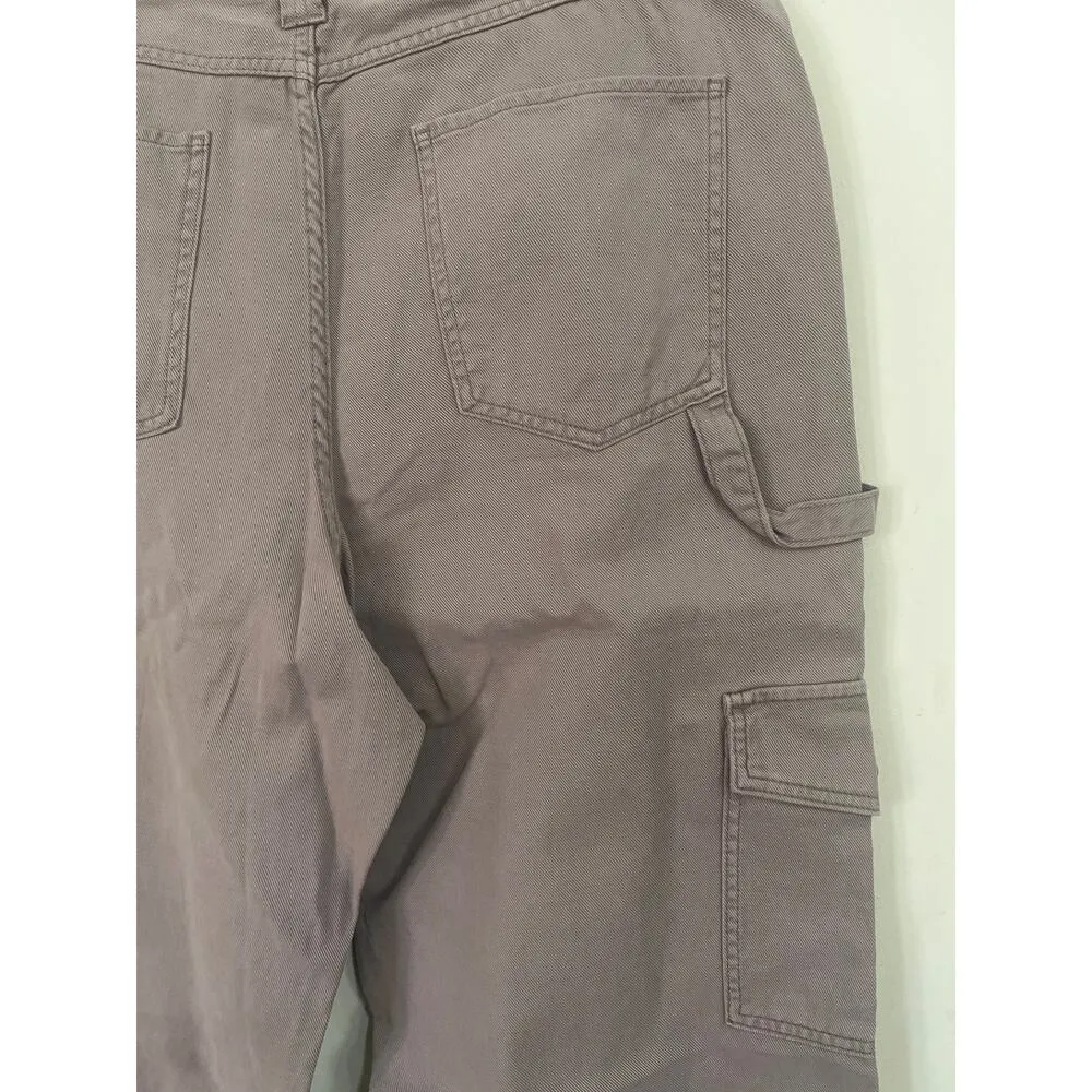 Arizona Carpenter Cargo Pants Wide Leg Loose Fit Junior 15 Canvas Tencel blend - Image 5